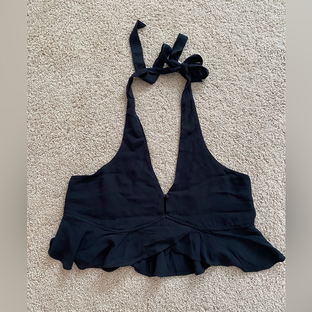 American Eagle Outfitters Tie Crop Top